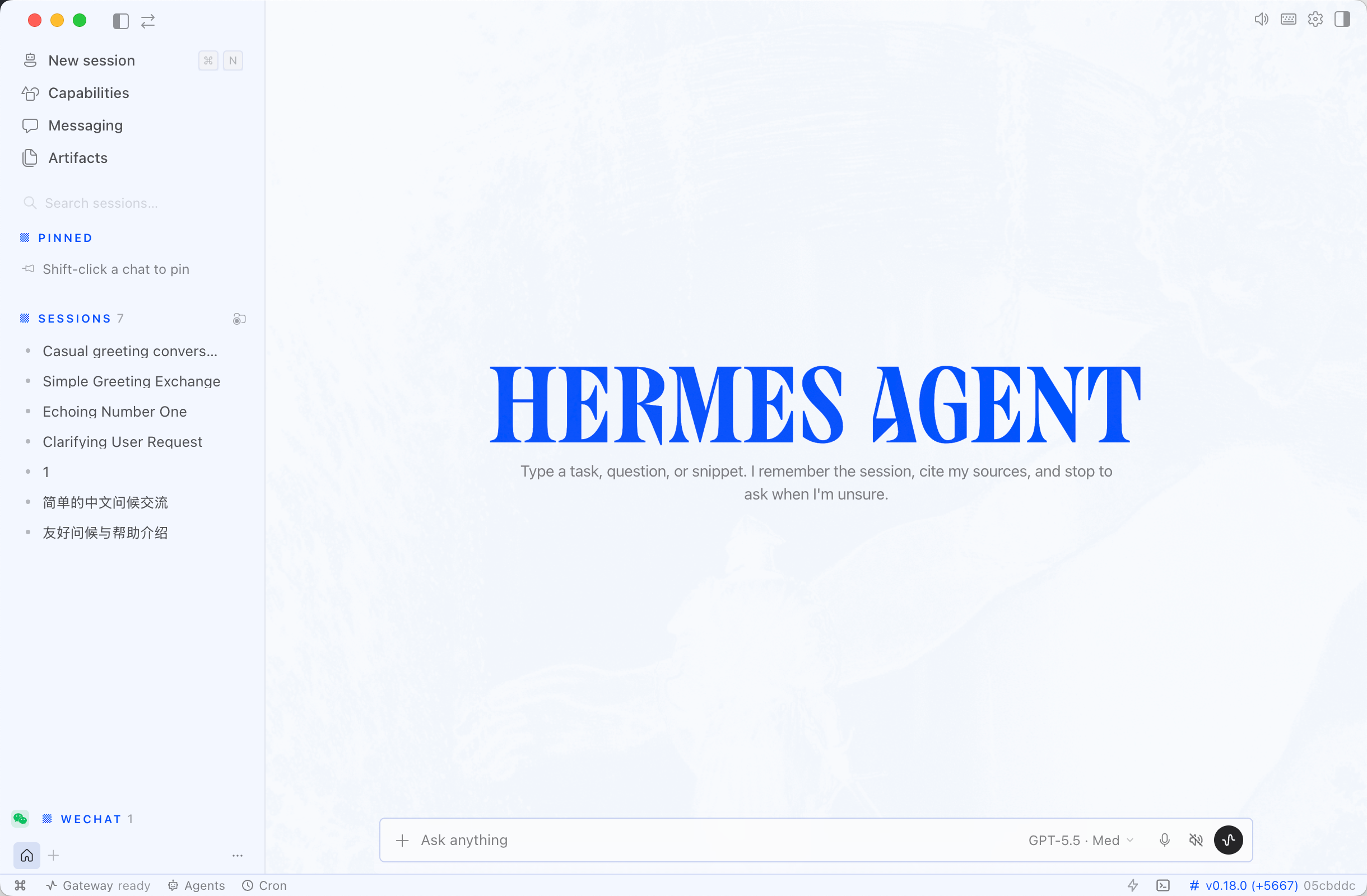 Hermes 桌面