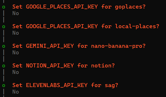 跳过 API 配置